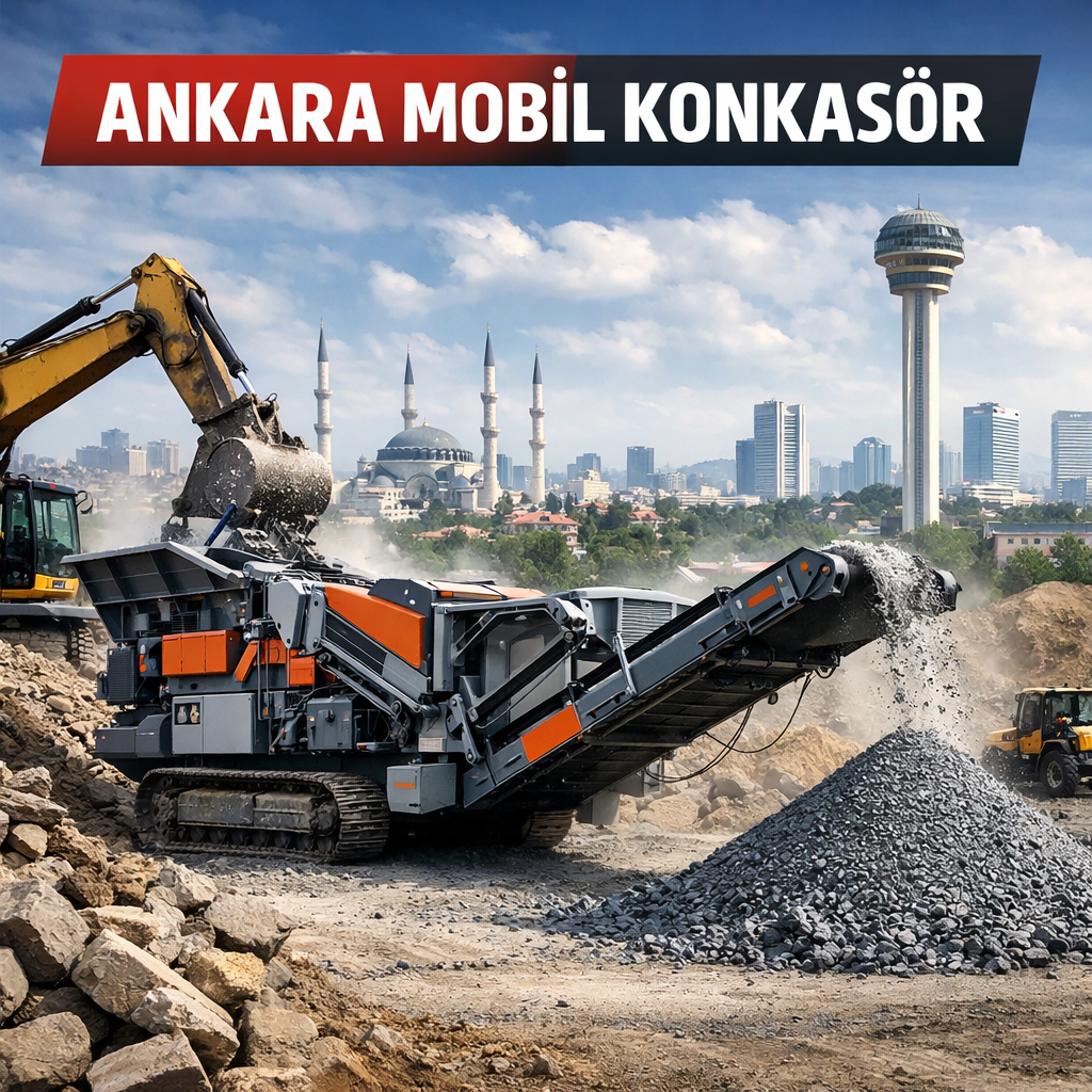 Ankara Mobil Konkasör Kiralama