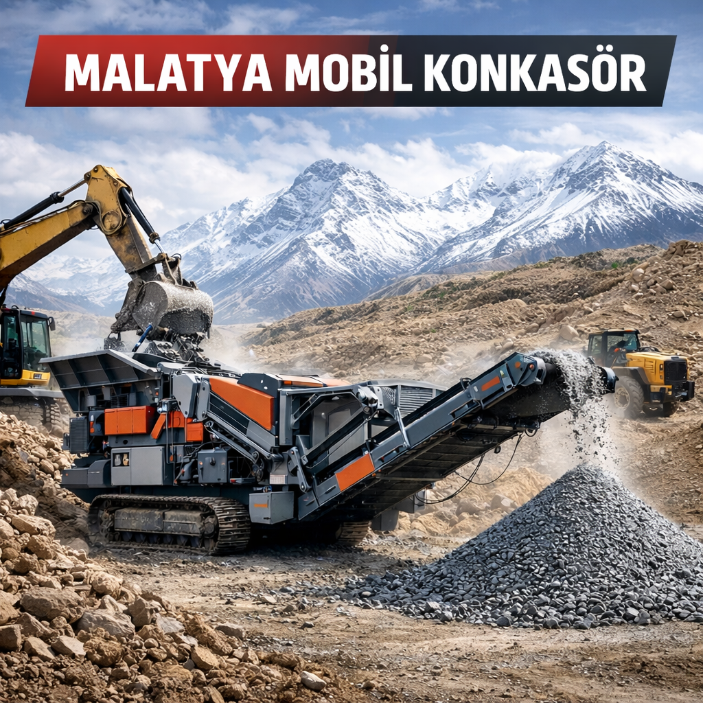 Malatya Mobil Konkasör Kiralama