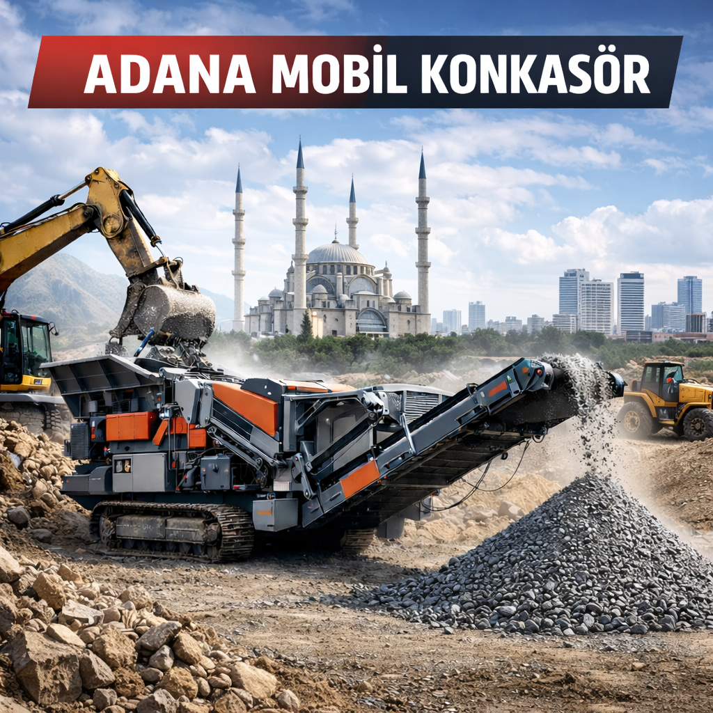 Adana Mobil Konkasör
