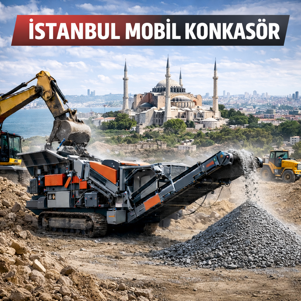 İstanbul Mobil Konkasör Kiralama